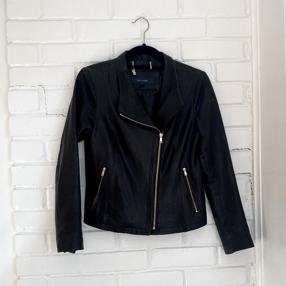 Cole Haan Leather Jacket